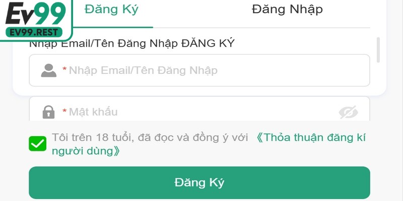 Bật mí cách đăng ký EV99 chi tiết nhất 