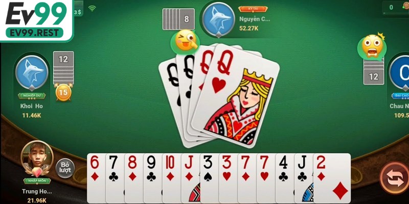 Chia sẻ cách chơi game tiến lên miền Nam 